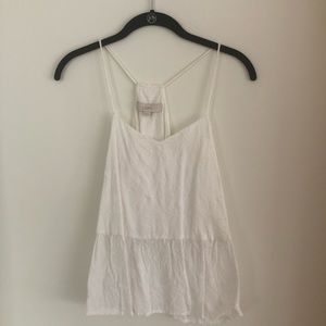 LOFT White Tank Top - XS